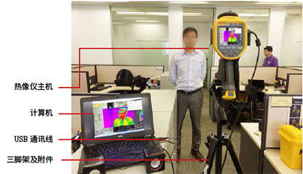 红外热像体温排查系统 东方中科公益行助力防疫